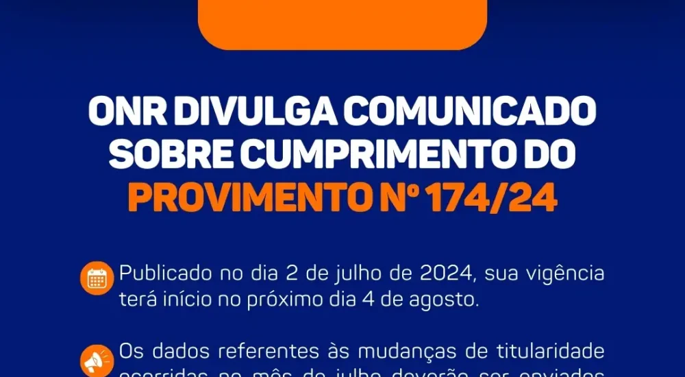 31.724 - ONR - Provimento nº 174.24